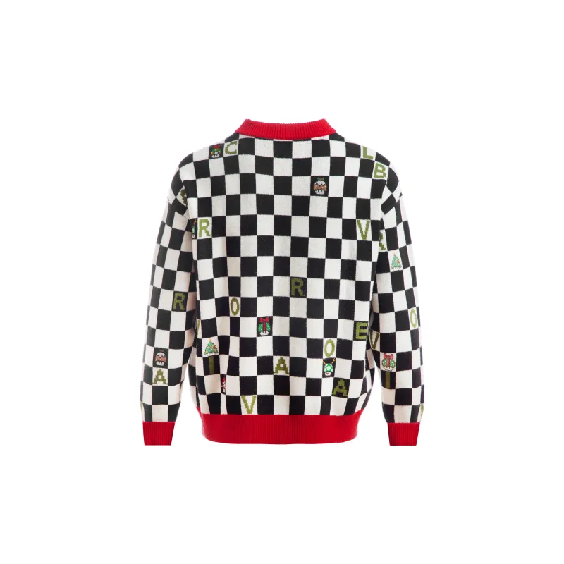 Valeria Obbaco Sweaters Unisex Red-1