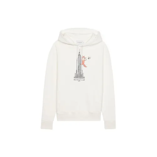 Maison Kitsune Sweatshirts Unisex White