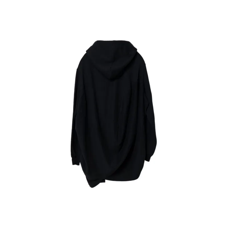 Anrealage Draped Drawstring Hoodie-1