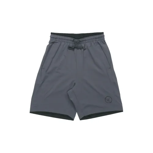 LINING Sports Basketball Collection Casual Shorts Men Ebony Black