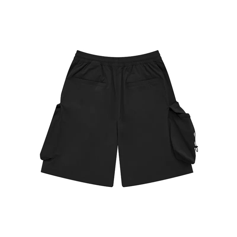 FILA FUSION FILAx D ANTIDOTE Sports Shorts Men Pitch Black-1