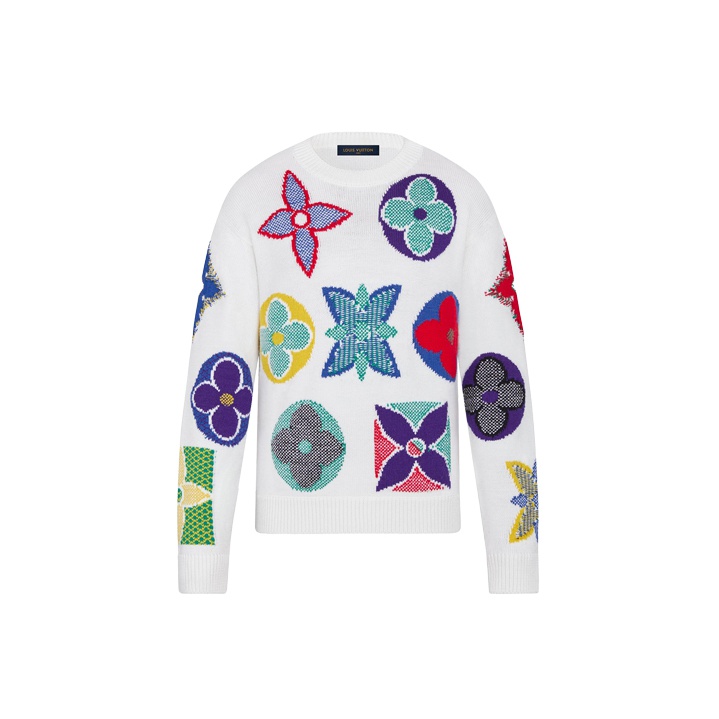 bebcdrshop trends louis vuitton malletier sweater POIZON