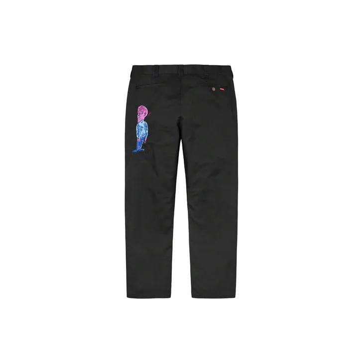 Supreme Daniel Johnston Embroidered Work Pant-1