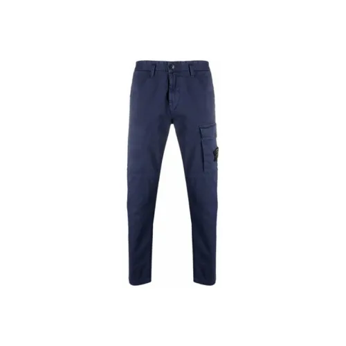 STONE ISLAND Suit Trousers Men Navy Blue