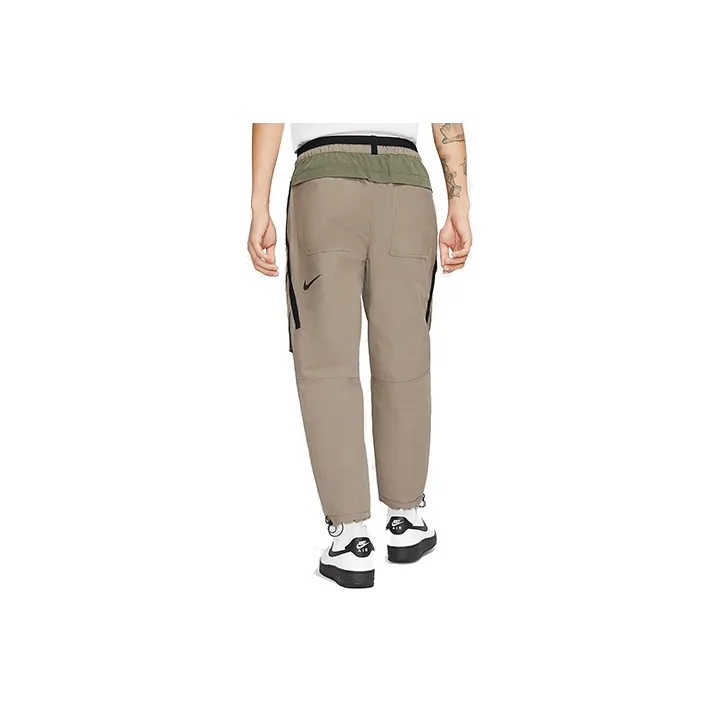 Nike SPORTSWEAR TECH PACK Casual Pants Men's Olive Gray-1