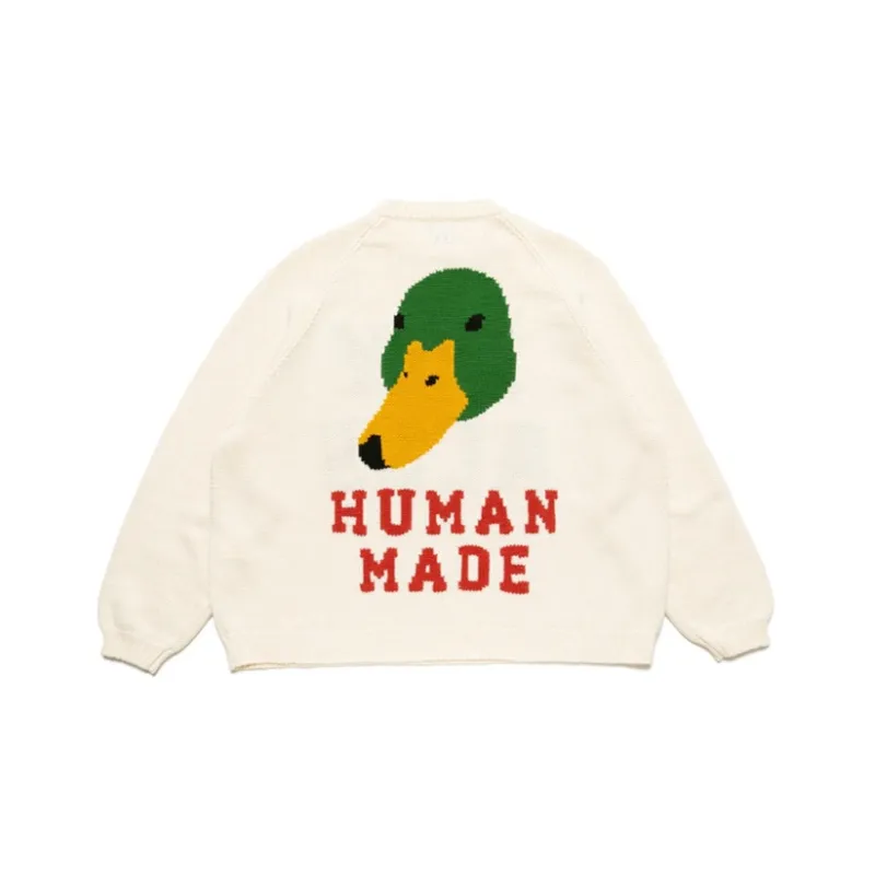 HUMAN MADE Sweaters Unisex White-1