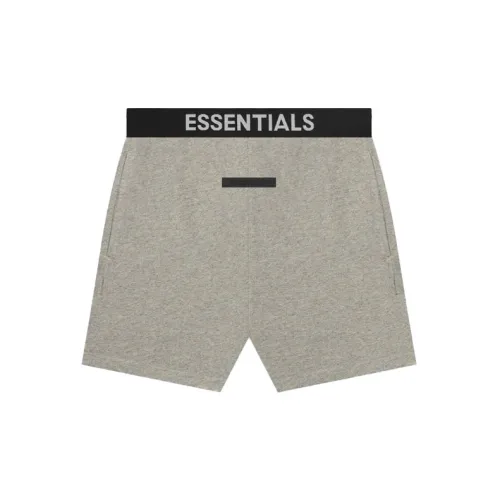 Fear Of God Essentials FW21 Casual Shorts Men Heather Gray