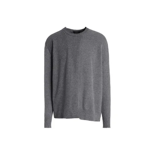 Ermenegildo Zegna Cashmere Sweaters Men Dark Gray