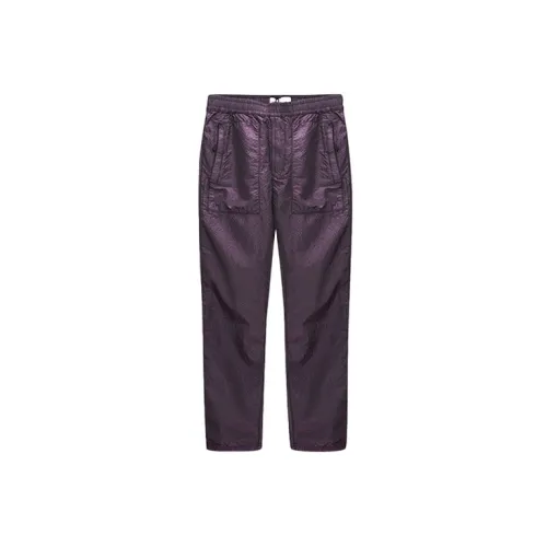 STONE ISLAND Knitted Sweatpants Men Purple