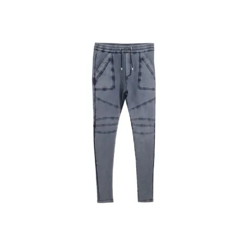 BALMAIN Knitted Sweatpants Men Blue