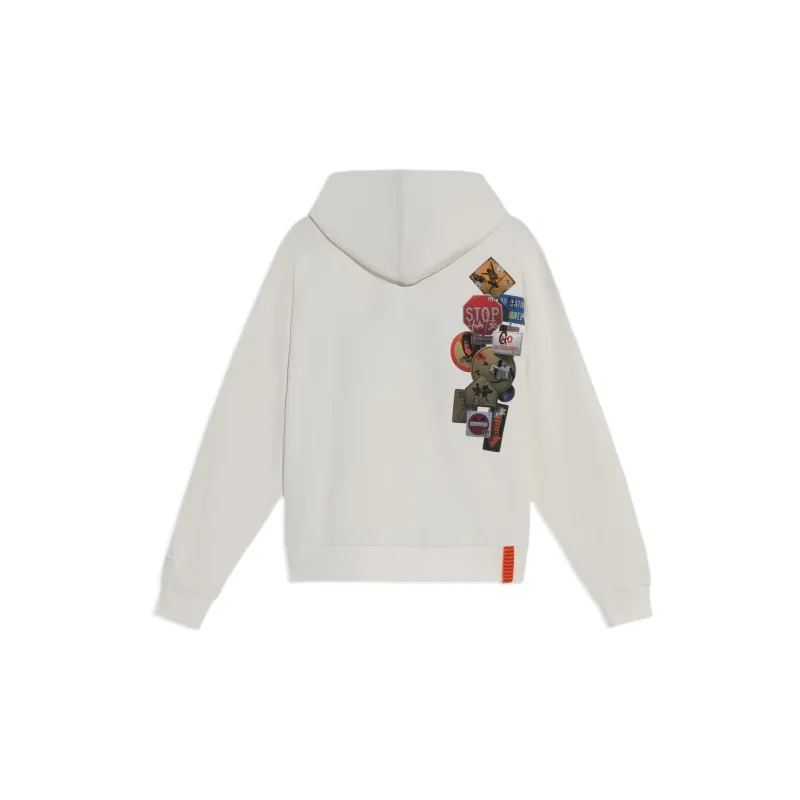 LINING Skateboard Sweatshirts Unisex Ecru-1