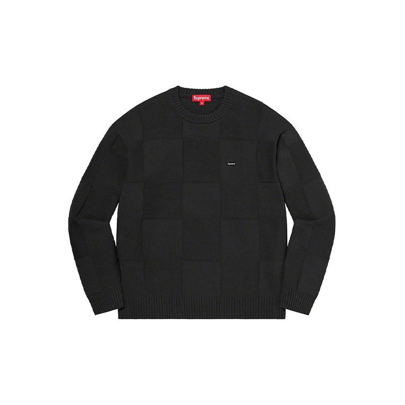 Supreme Checkerboard Sweater - POIZON