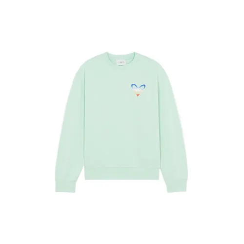 Maison Kitsune Sweatshirts Unisex Green