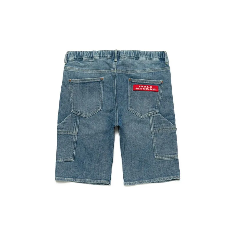 HUMAN MADE Denim Shorts Men Denim Blue-1