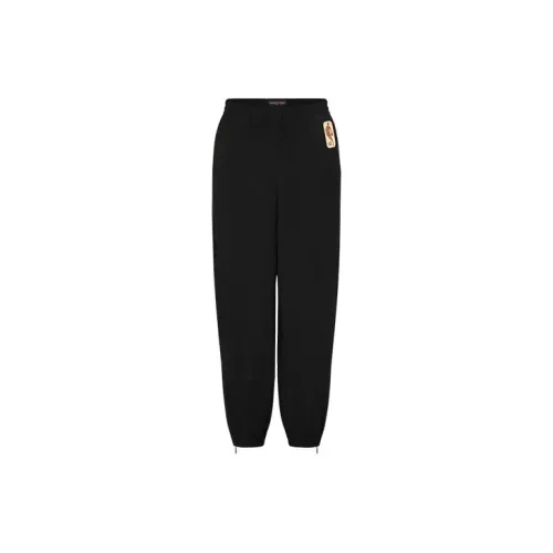 Nba X LOUIS VUITTON New Quarterly Products Of LV Knitted Sweatpants Men Black