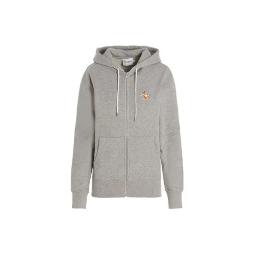 Maison Kitsune Sweatshirts Unisex Gray