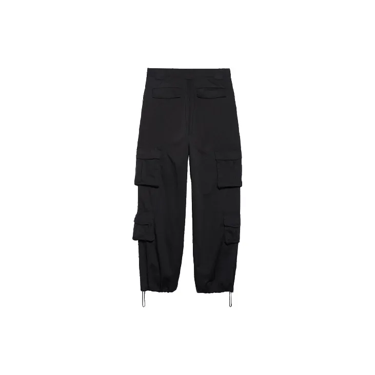 Balenciaga Cargo Pants Men Black-1