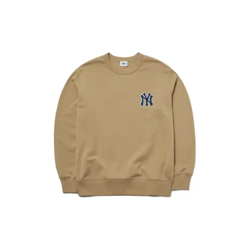 MLB Old Flower Sweatshirts Unisex Khaki