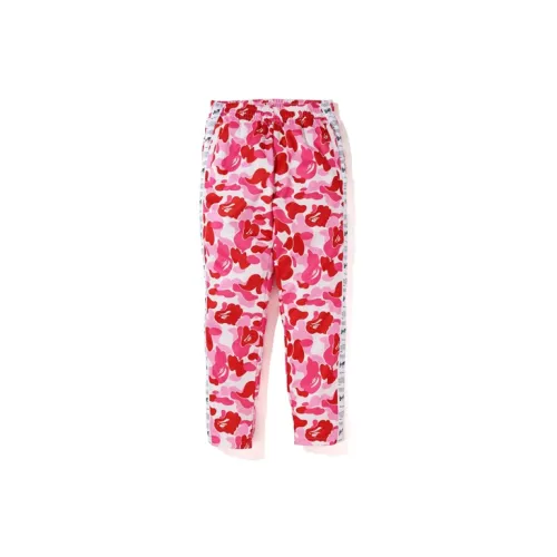 A BATHING APE Bape Casual Pants Women's Pink