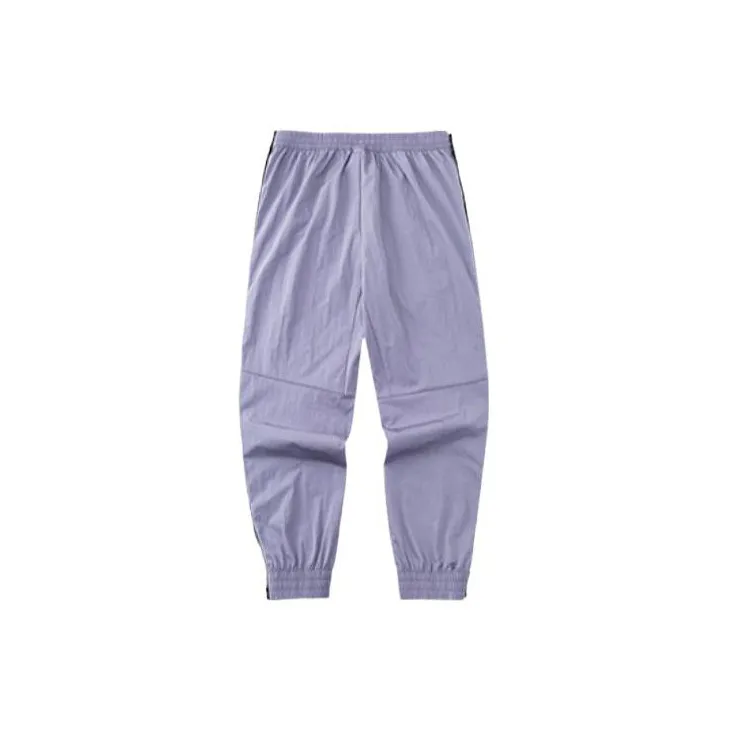 Anta Basketball Collection Knitted Sports Pants Men's Purple-1