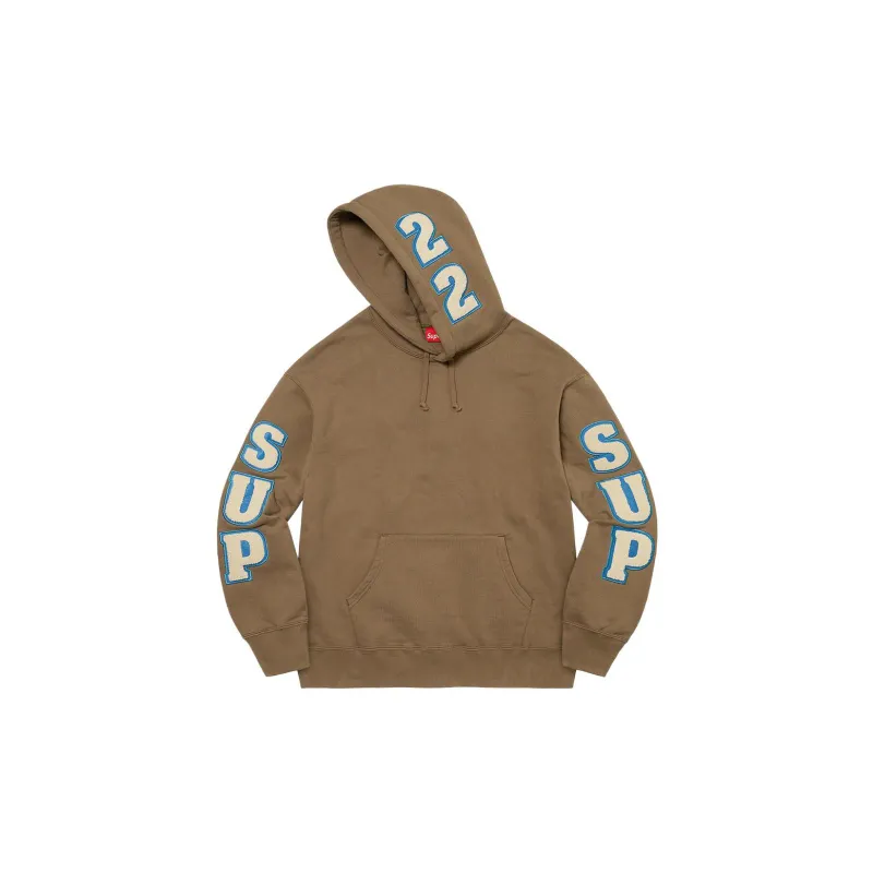 Supreme Team Chenille Hooded Sweatshirt-7