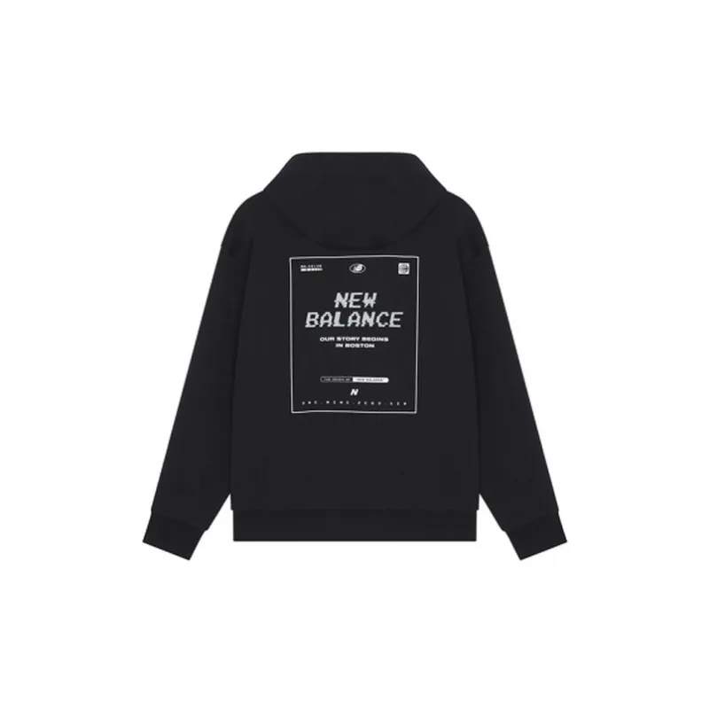 New Balance Sweatshirts Unisex Black-1