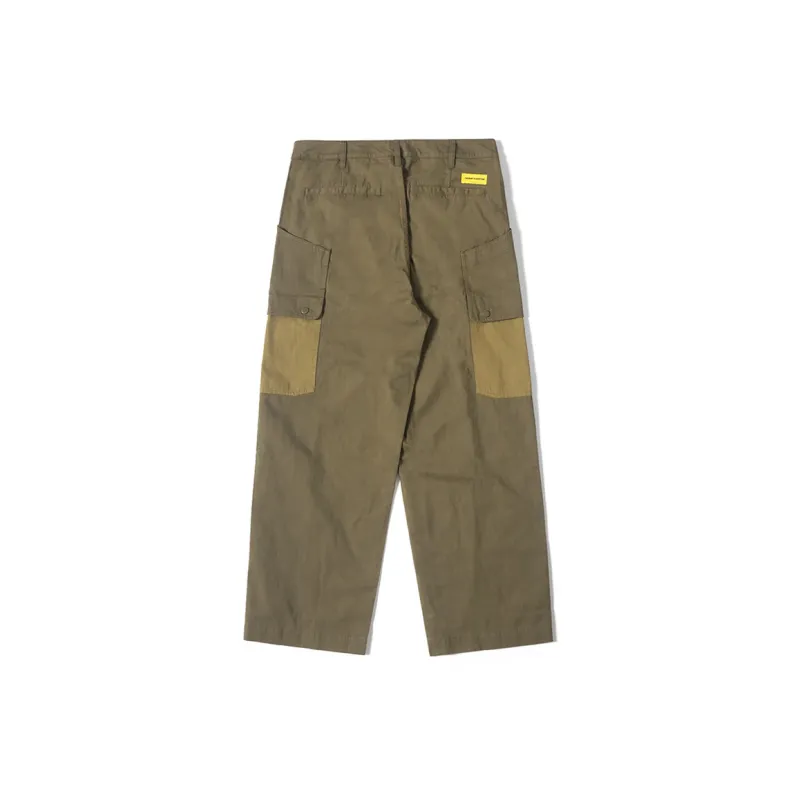 DAKYAM Straight Casual Pants Unisex Jungle Color-1