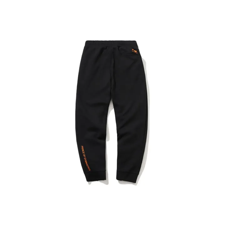 LiNing Knitted Sweatpants Men Standard Black-1