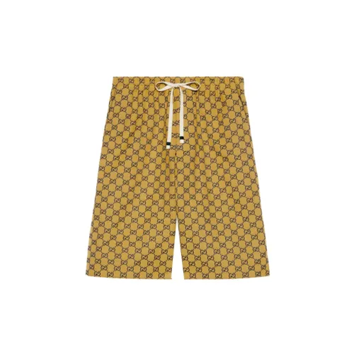 GUCCI Casual Shorts Men Yellow