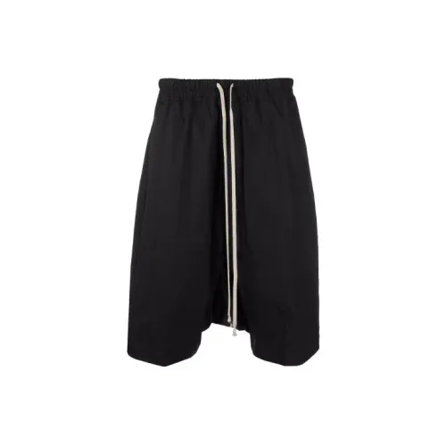 RICK OWENS Casual Shorts Men Black