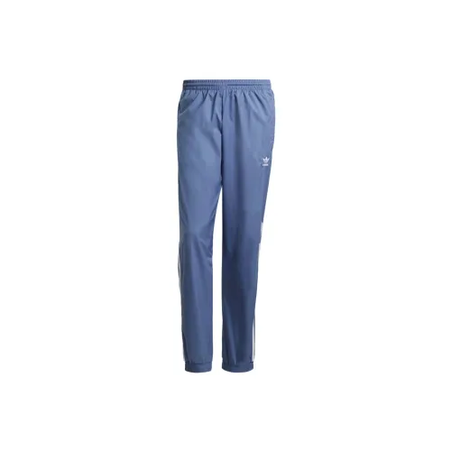 Adidas Originals 3D Trefoil Knitted Sweatpants Men Blue