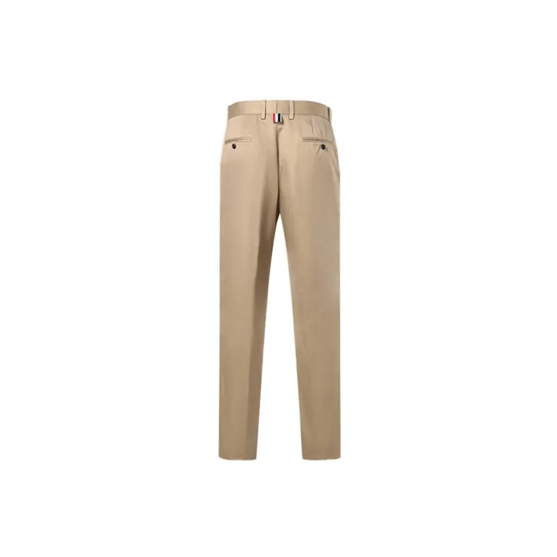 THOM BROWNE Twill Chinos-1