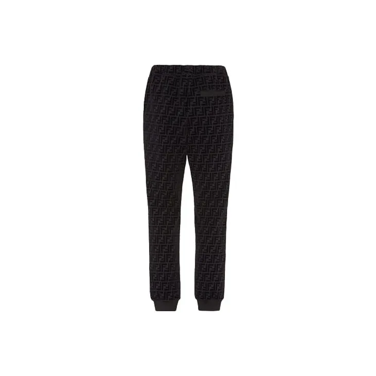 FENDI Casual Pants Men Black-1