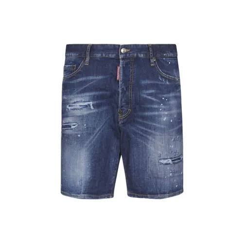 DSQUARED 2 Casual Shorts Men Blue