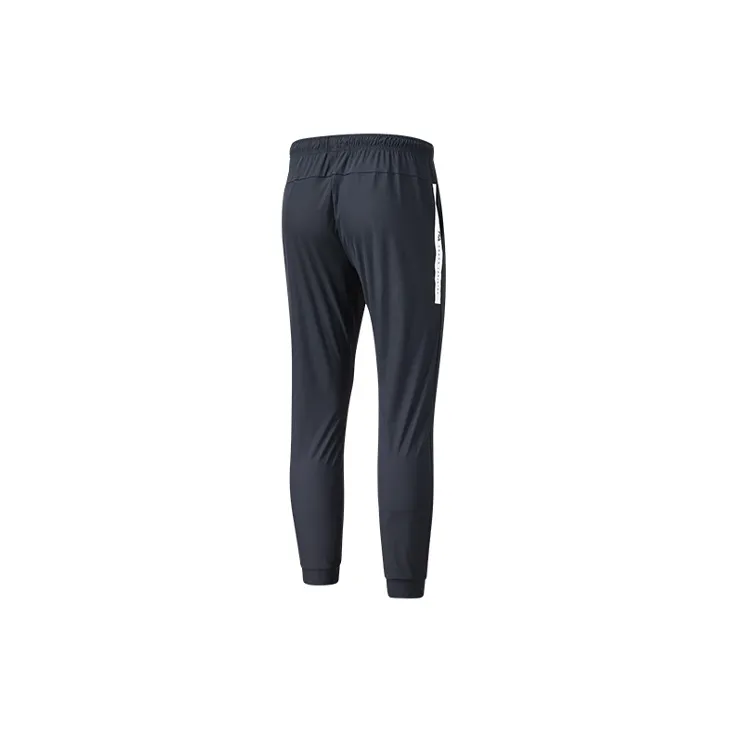 FILA Knitted Sports Pants Men's Navy Blue-1