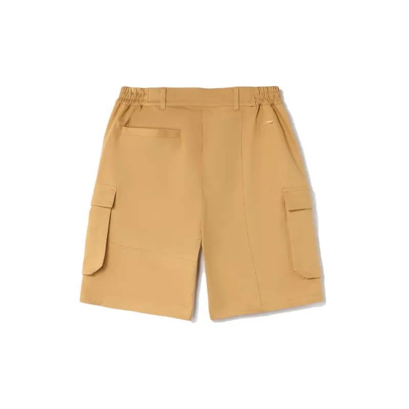 LiNing Casual Shorts Men Deer Brown-1