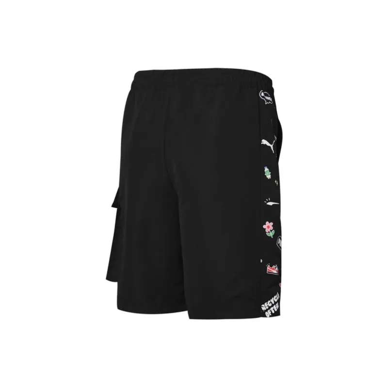 PUMA Casual Shorts Men Black-1