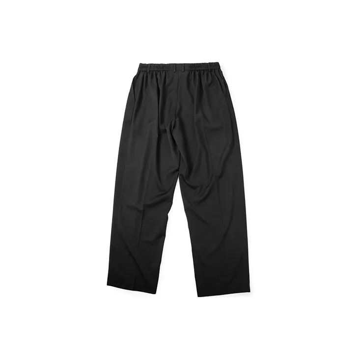 Unawares. Straight Casual Pants Unisex Black-1