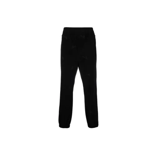 WE11DONE Knitted Sweatpants Unisex Black