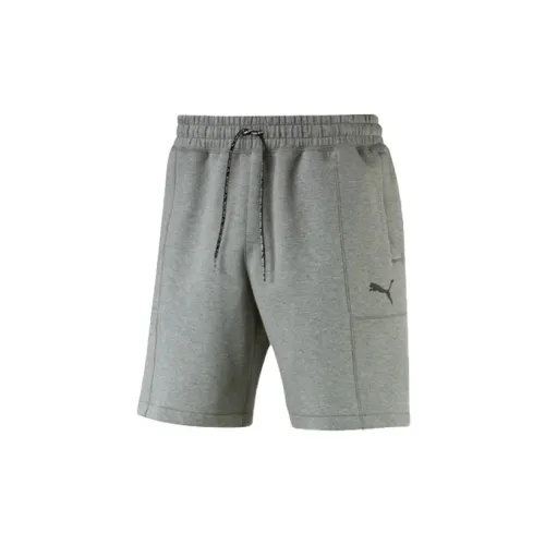PUMA Casual Shorts Men Gray