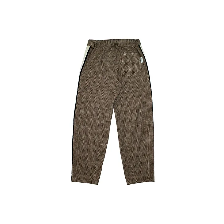 EMPTY REFERENCE Casual Pants Unisex Coffee-1
