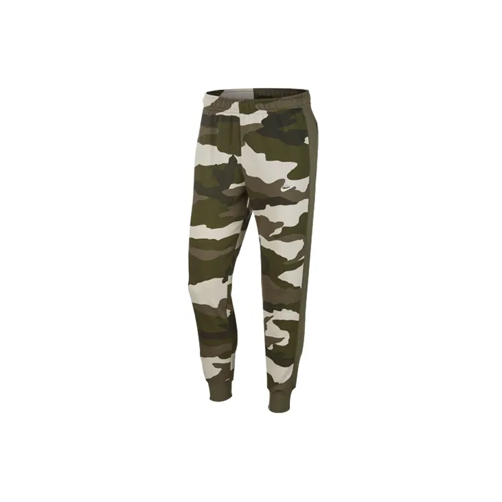 Nike Knitted Sweatpants Men Green Camouflage-1