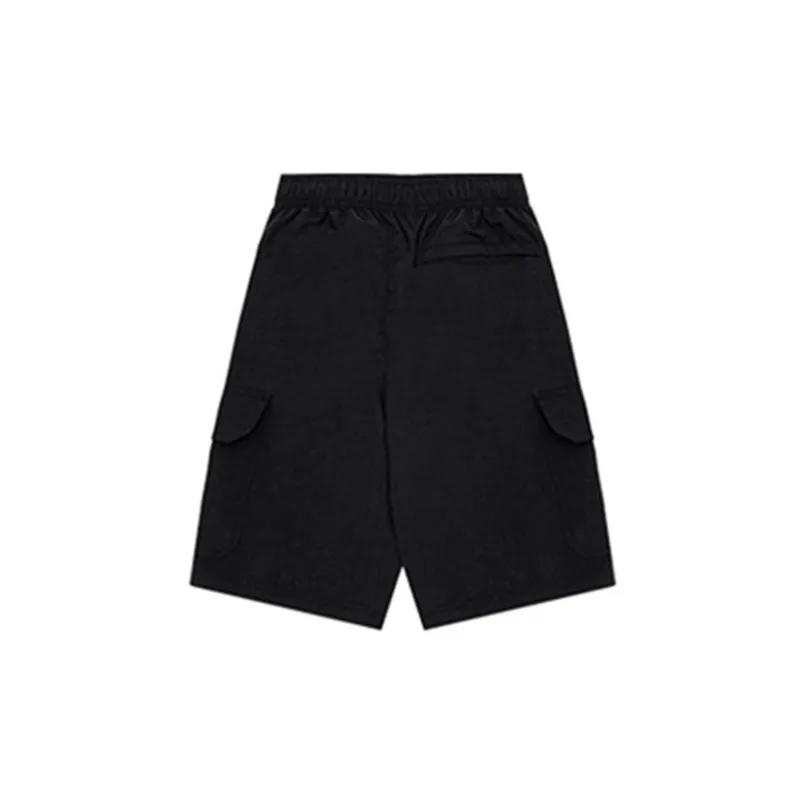 Champion Fitted Shorts US Version Unisex Black-1