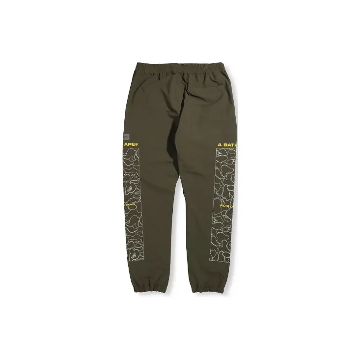 Bape Rip Stop Track Pants-3