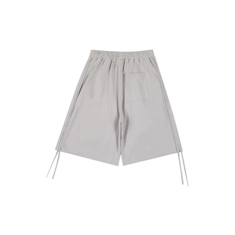 LOSTCTRL Loose Fit Shorts Unisex Gray-1