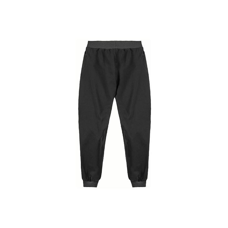 NORVINCY Knitted Sweatpants Unisex Black XL - POIZON