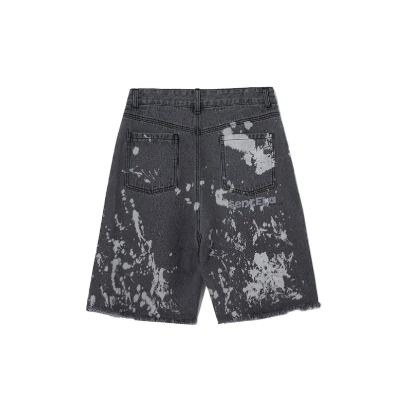 SENCE LA Loose Fit Shorts Unisex Black-1
