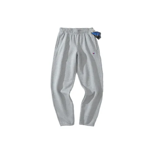 Champion Knitted Sweatpants Unisex Light Gray