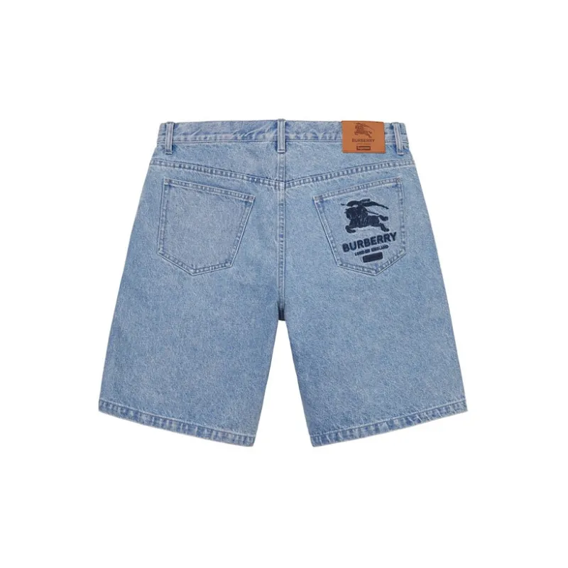 Supreme Burberry Denim Short-1