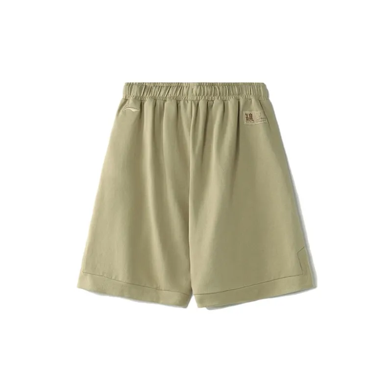 LiNing CF Tracing Casual Shorts Men's Khaki-1